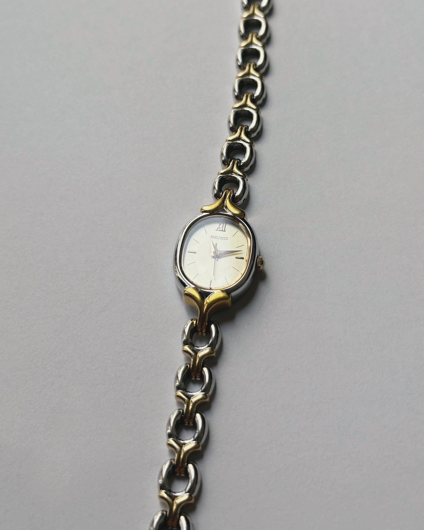 Rare Seiko Aqua Tail Dual Tone Watch