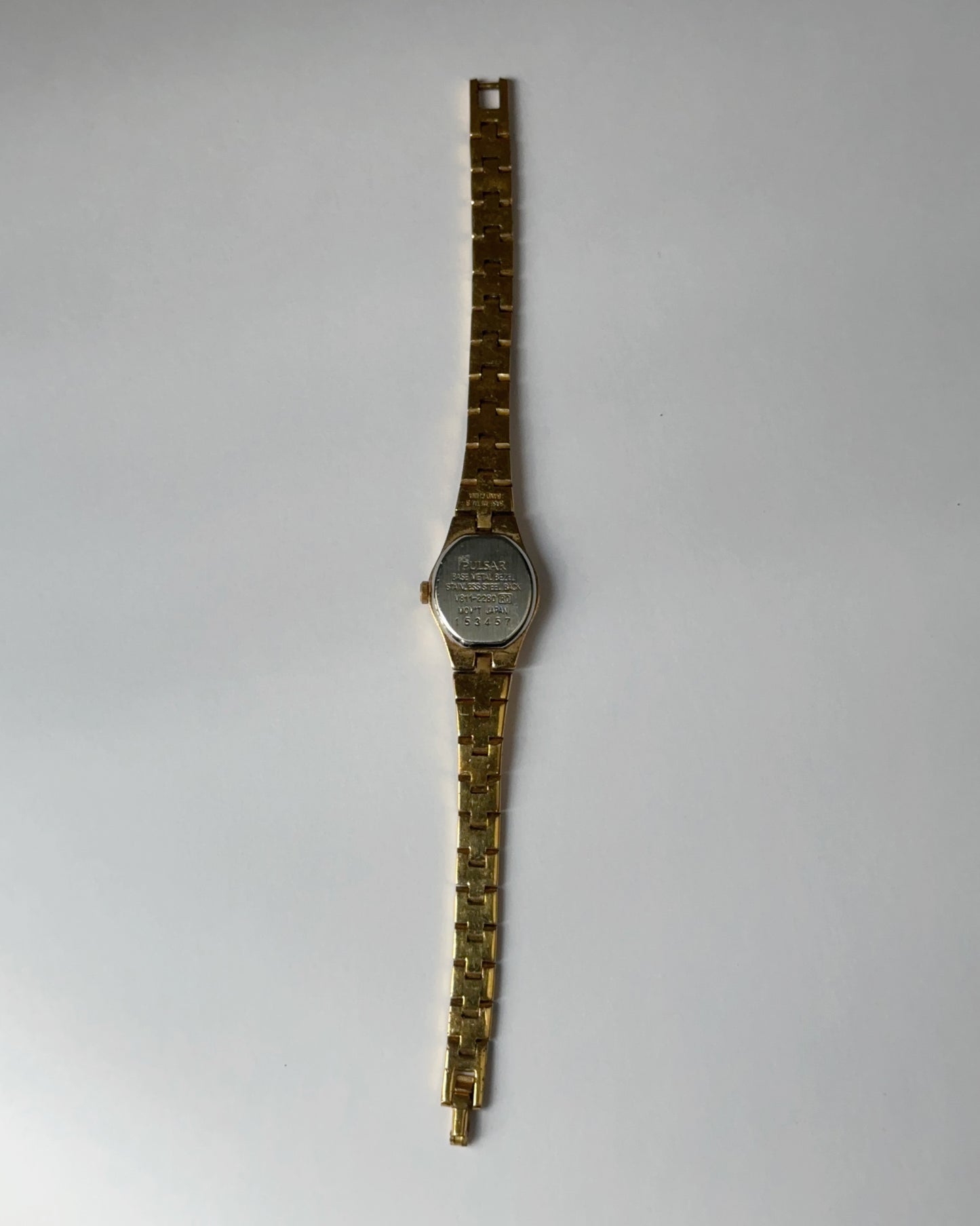 Pulsar Tiny Gold Tone Watch