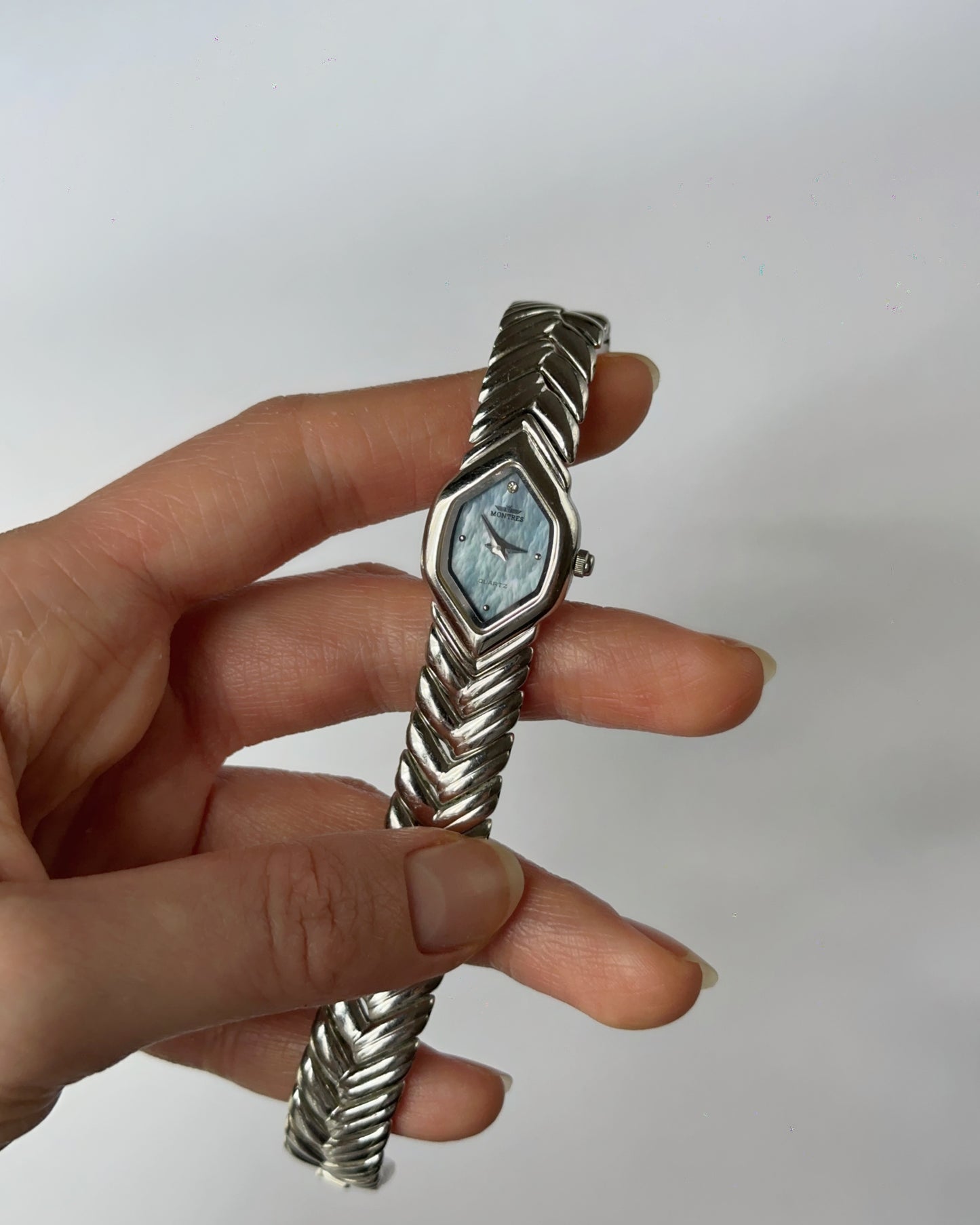 Montres Luminary Herringbone Kaleidoscope Watch