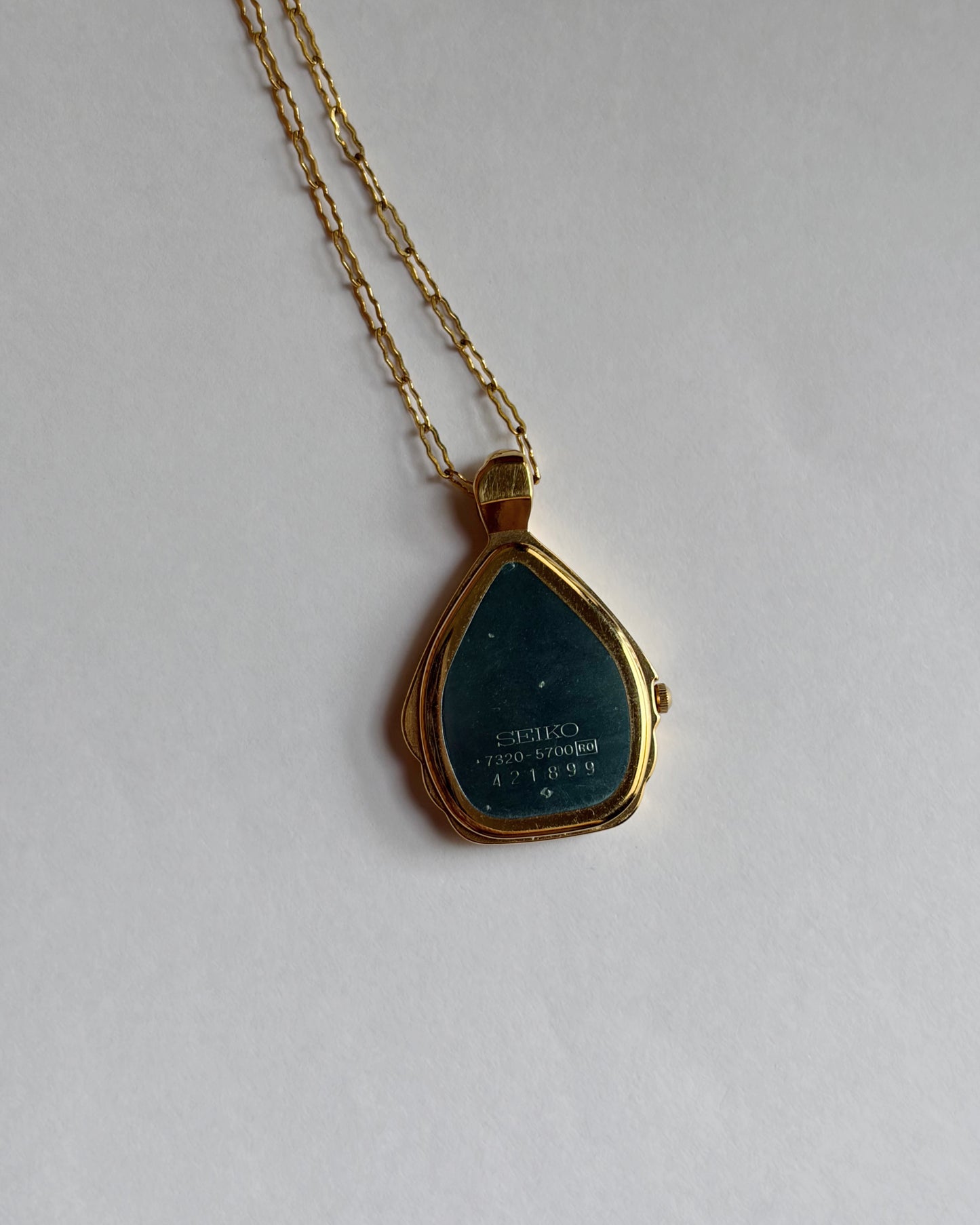Rare Seiko Draped Teardrop Pendant Watch