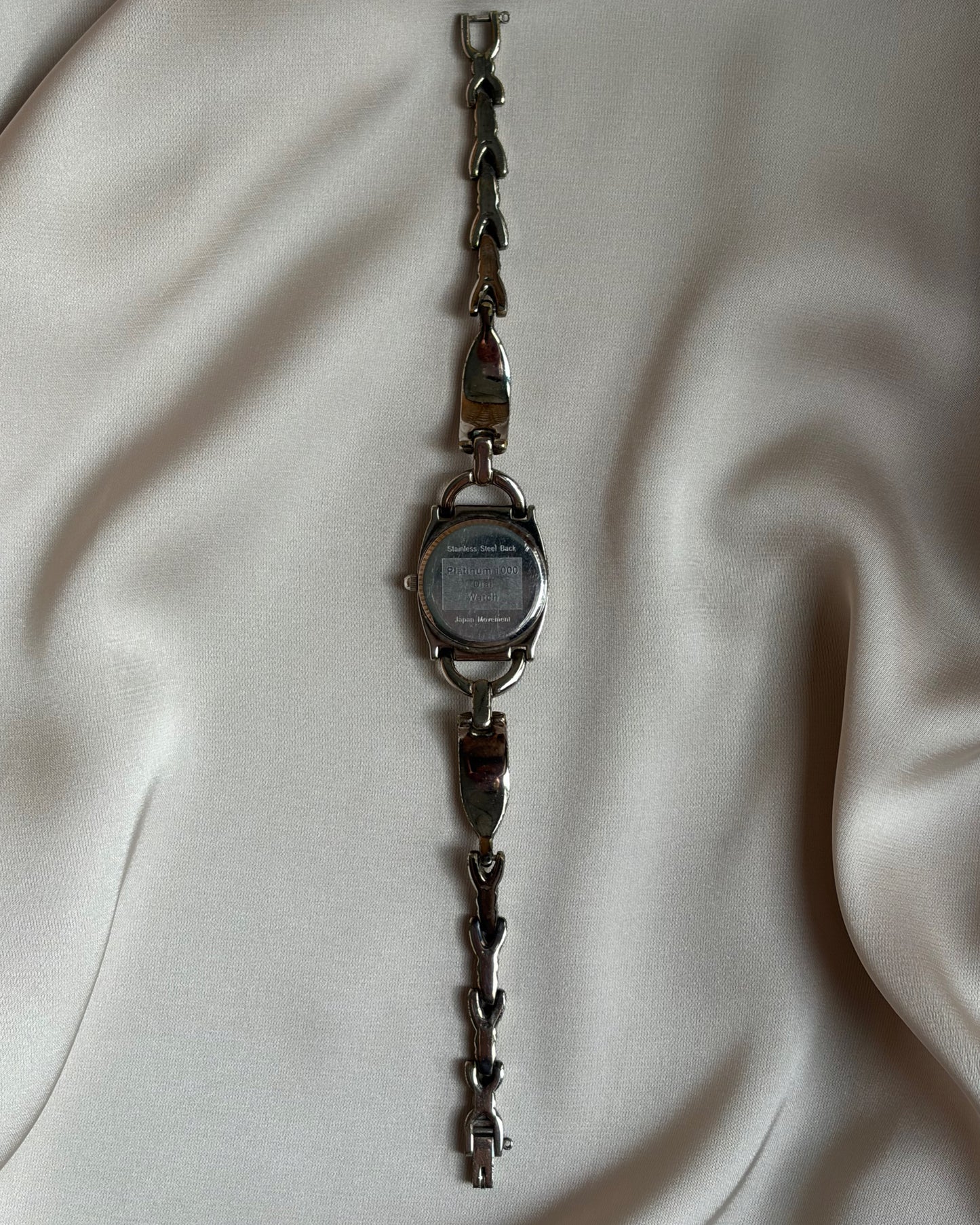 Silver Horsebit Style Equestrian Bracelet Watch