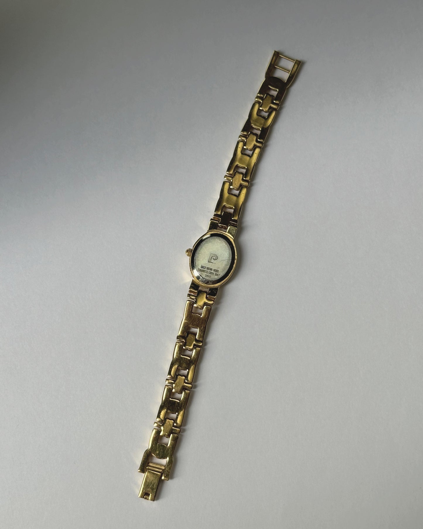 Oval Dual-Tone "Baignoire" Vintage Watch