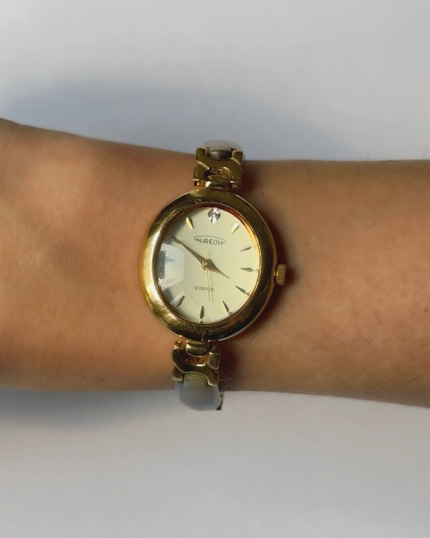 Aureole Tortoiseshell Swiss Made Watch