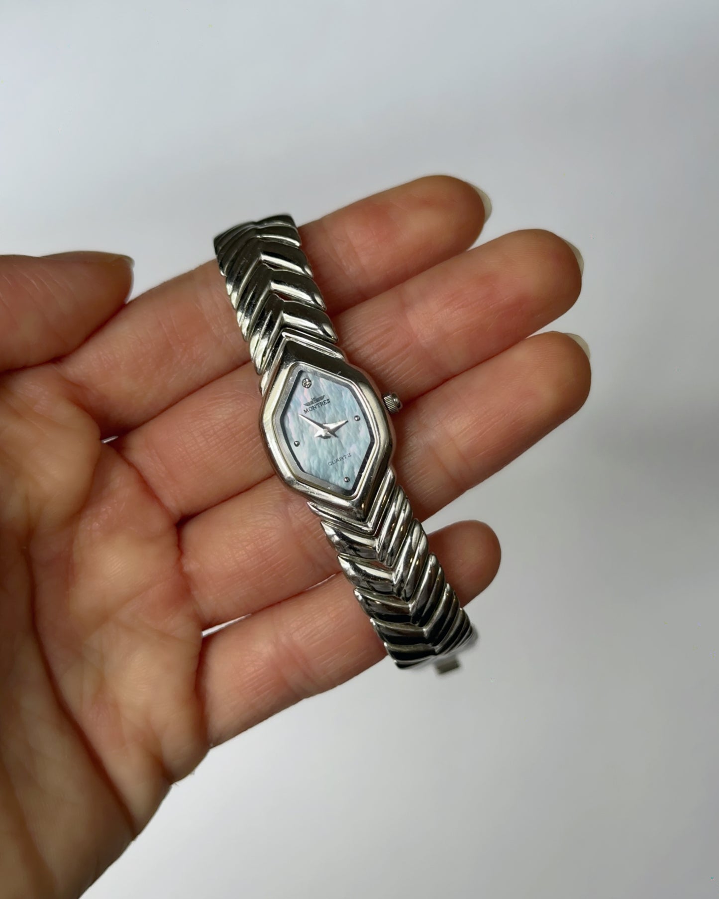 Montres Luminary Herringbone Kaleidoscope Watch