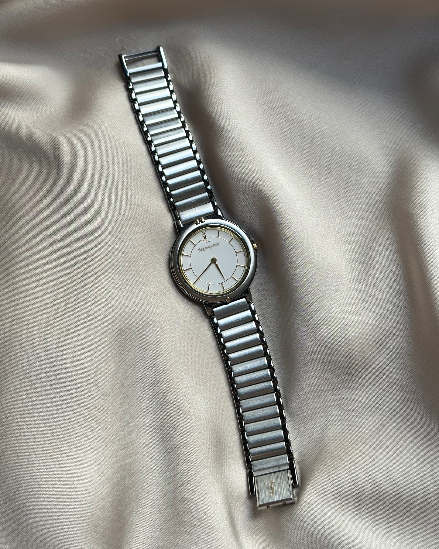 Yves Saint Laurent Dual-Tone 90s Watch