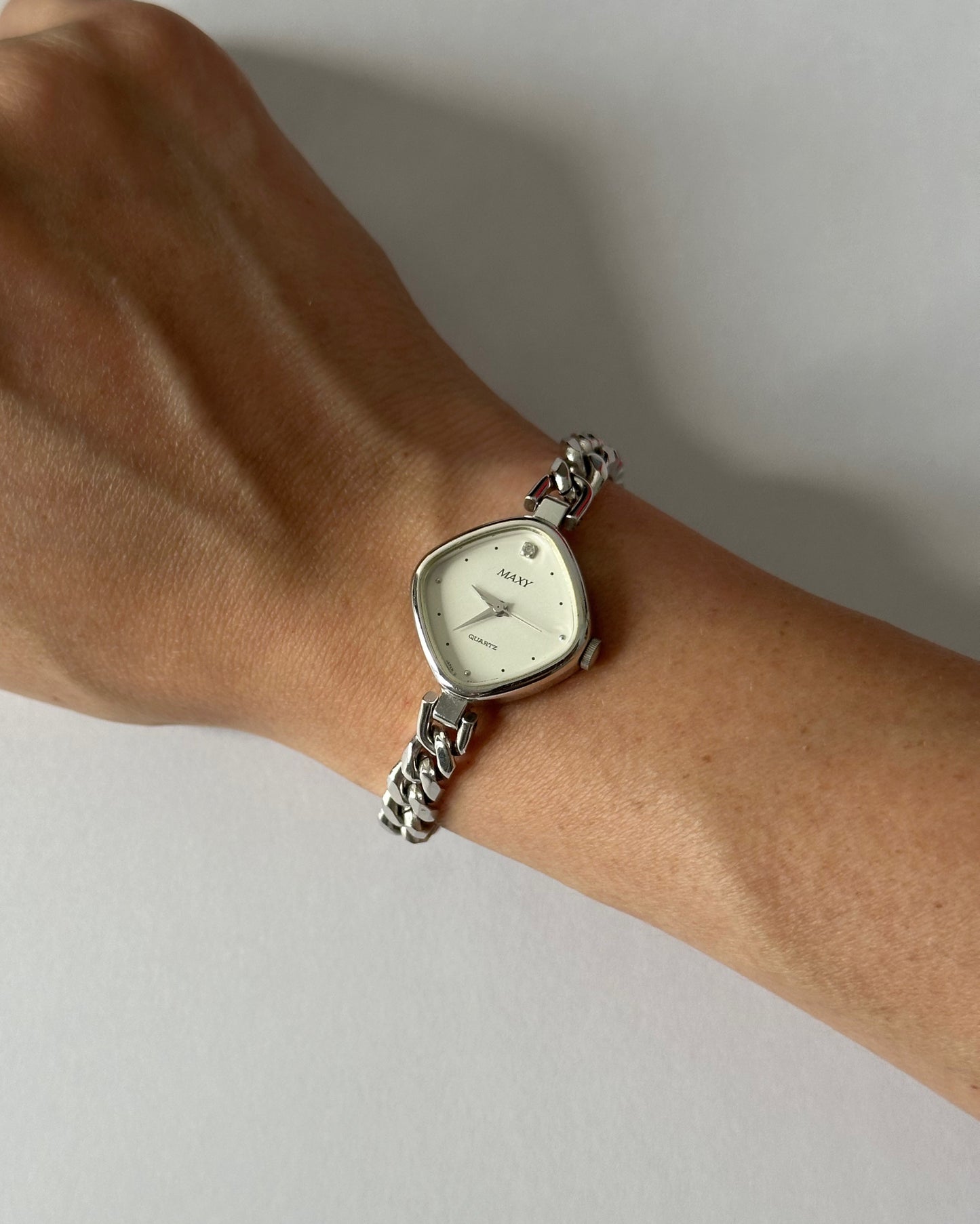 The Diamond Edge Chainlink Watch by Orient