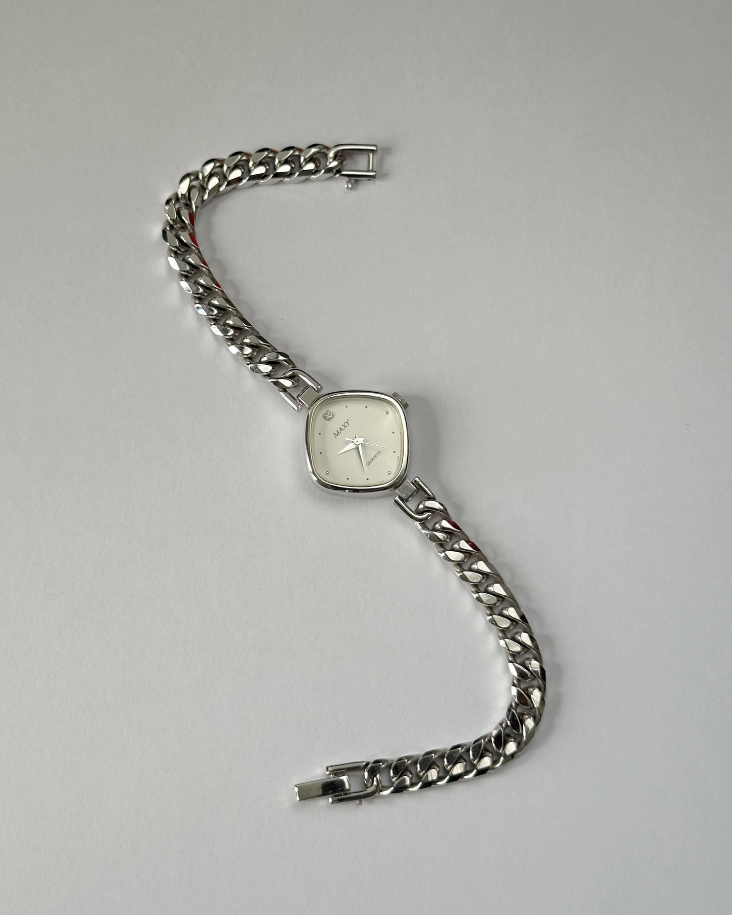 The Diamond Edge Chainlink Watch by Orient