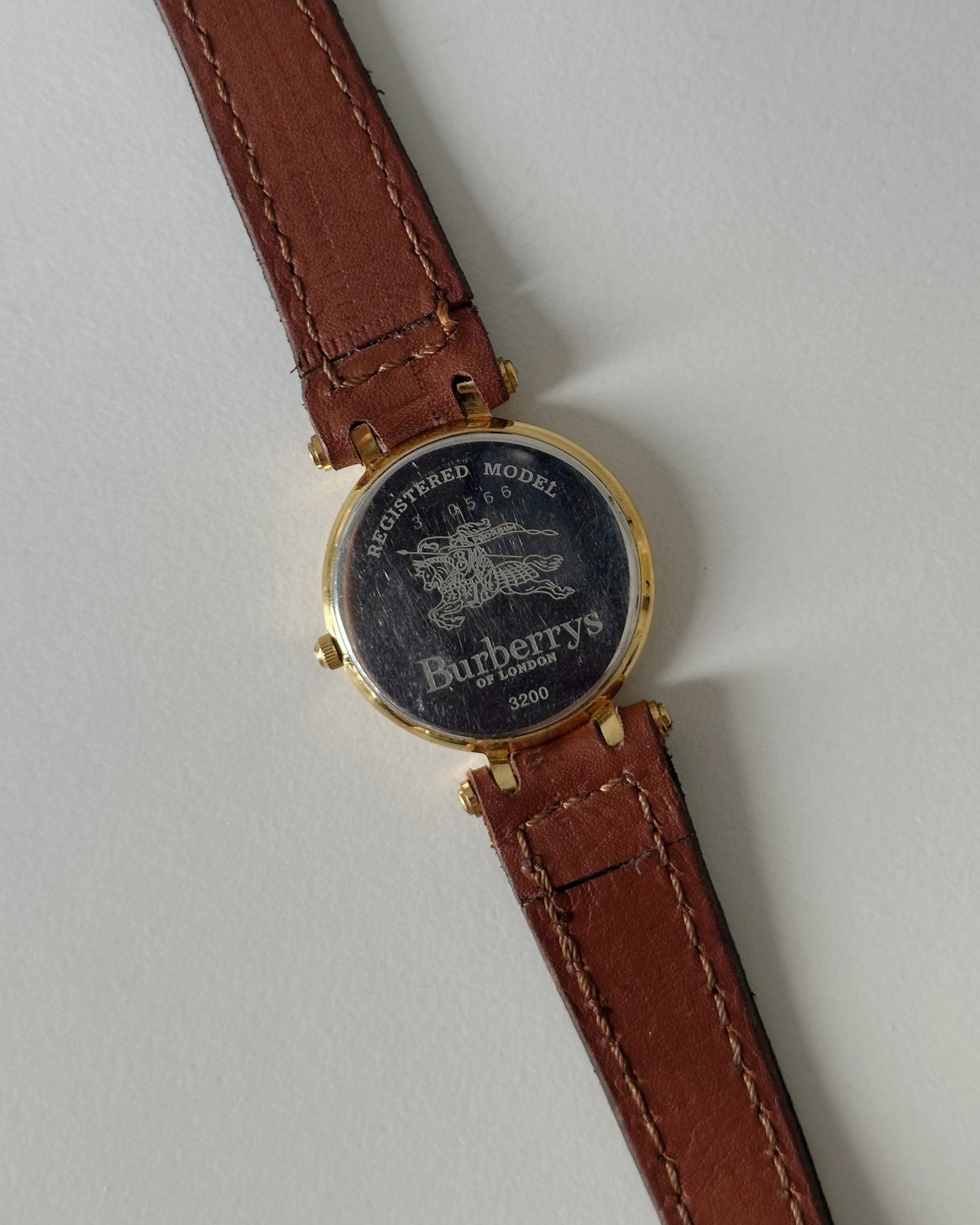 Burberry Vintage Watch Back