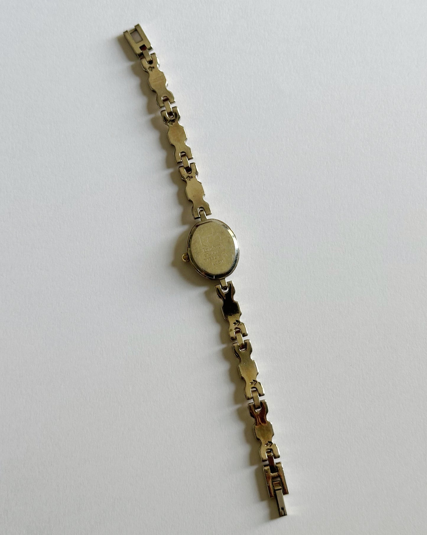 Lombardi Dual-Tone “Golden Weave” Vintage Watch
