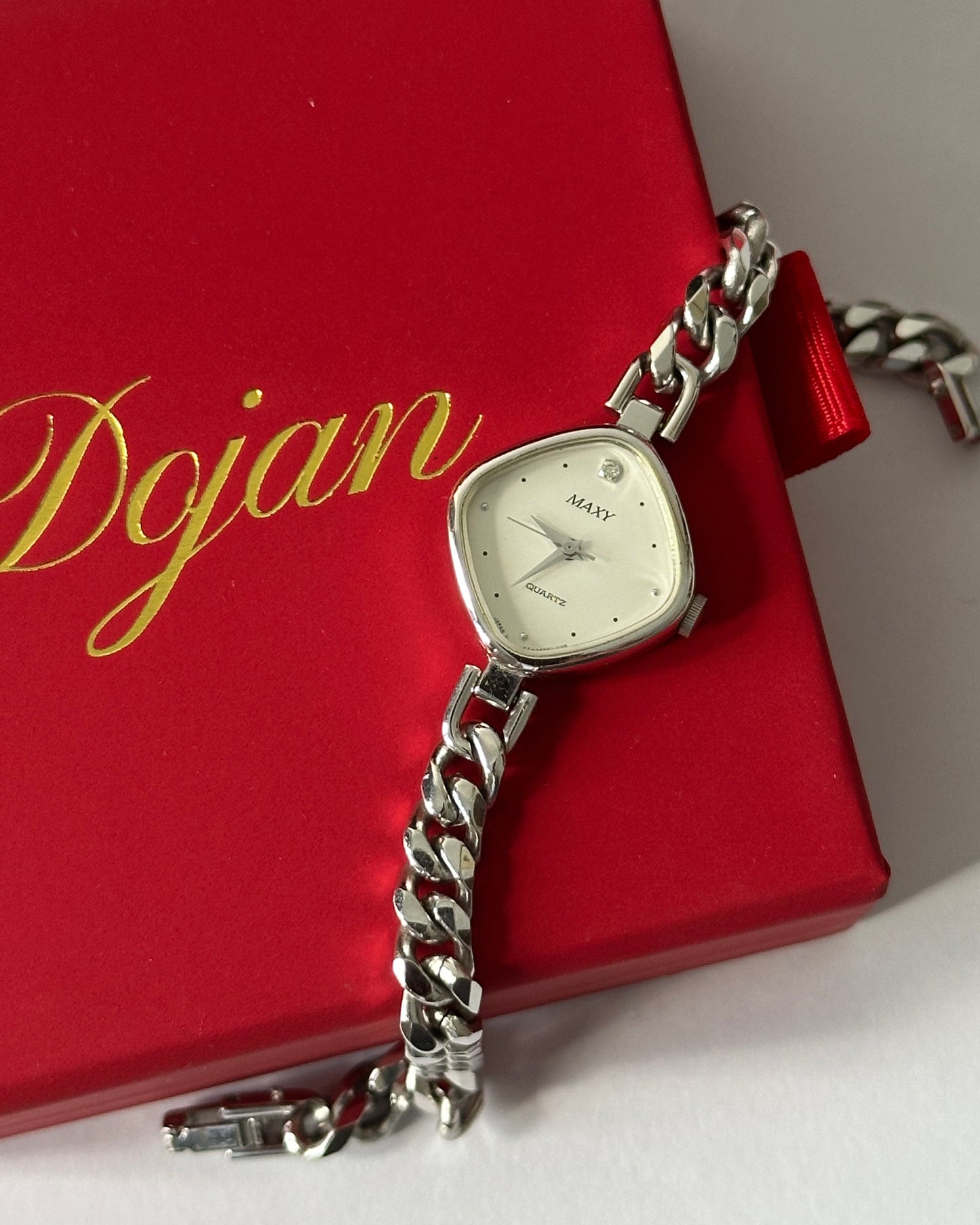 The Diamond Edge Chainlink Watch by Orient
