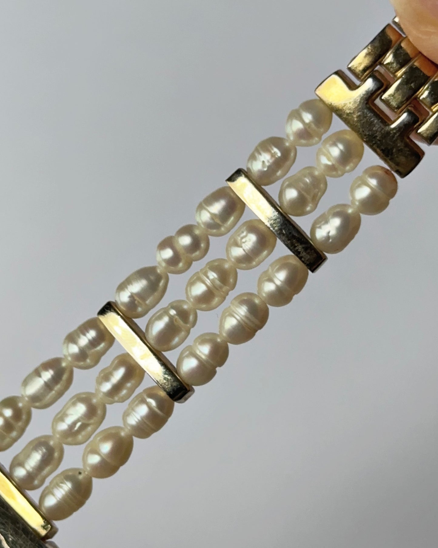 Heirloom French Pearl Tank Watch