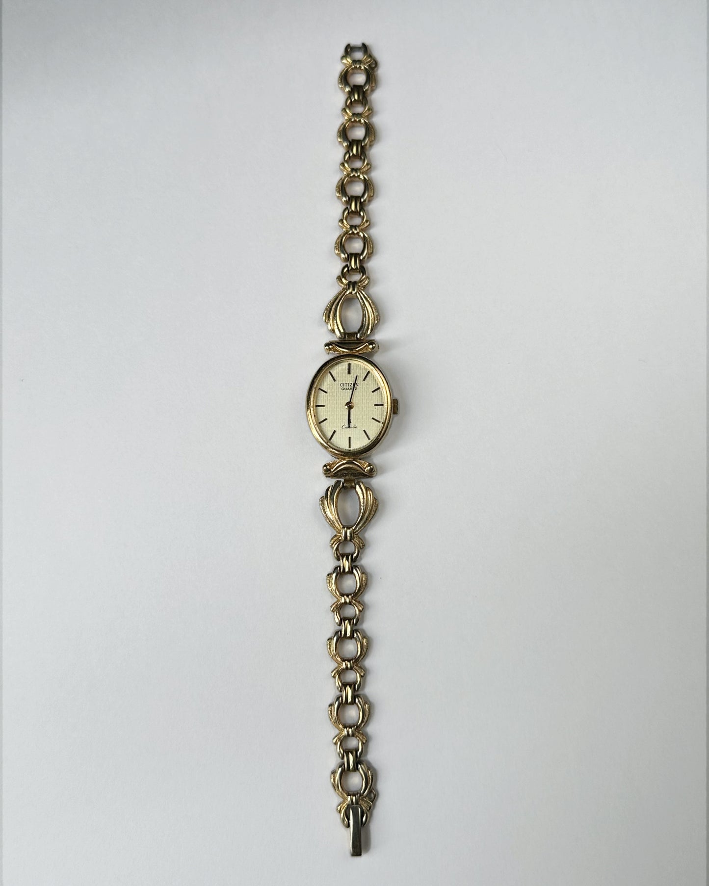 Citizen Coquette Oval Gold-Tone Watch