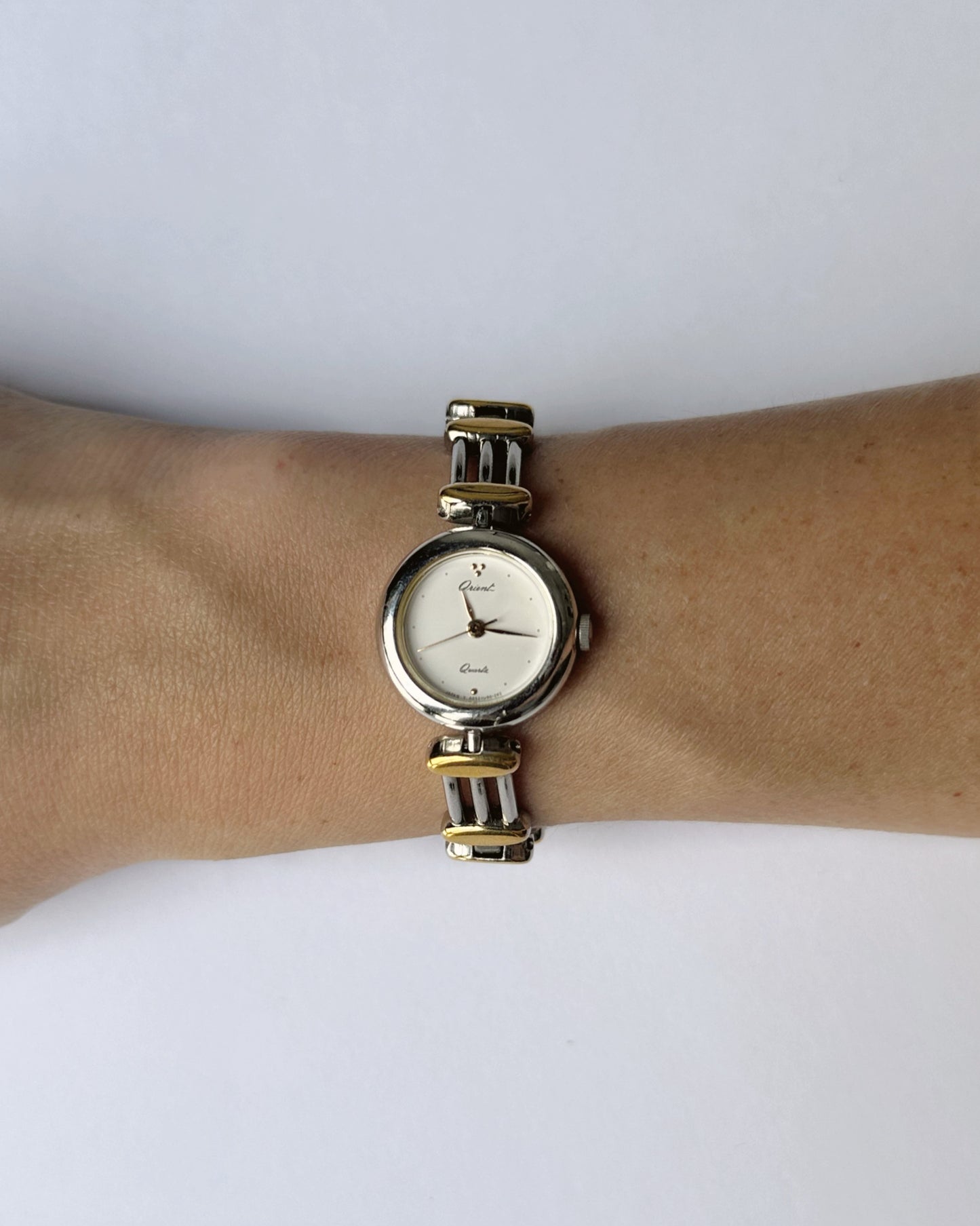 Linear Dual Tone Orient Watch