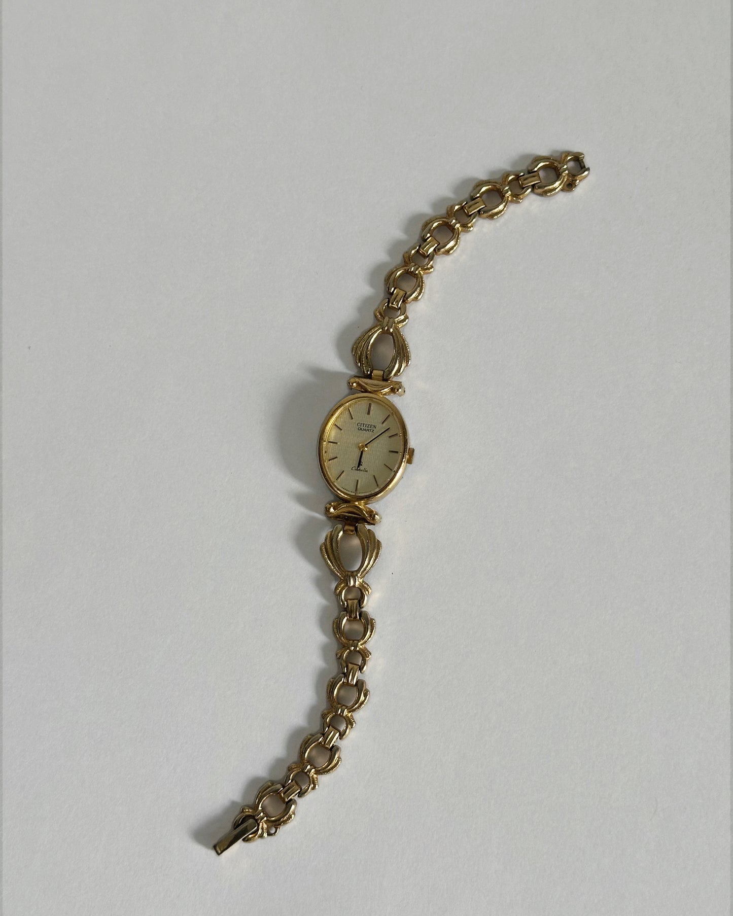 Citizen Coquette Oval Gold-Tone Watch