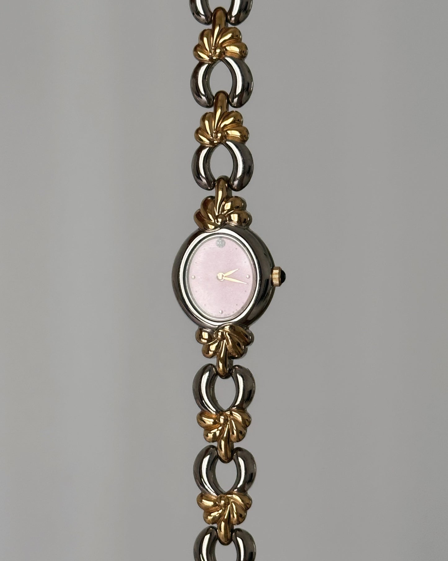 Dainty Dual Tone 90s Watch