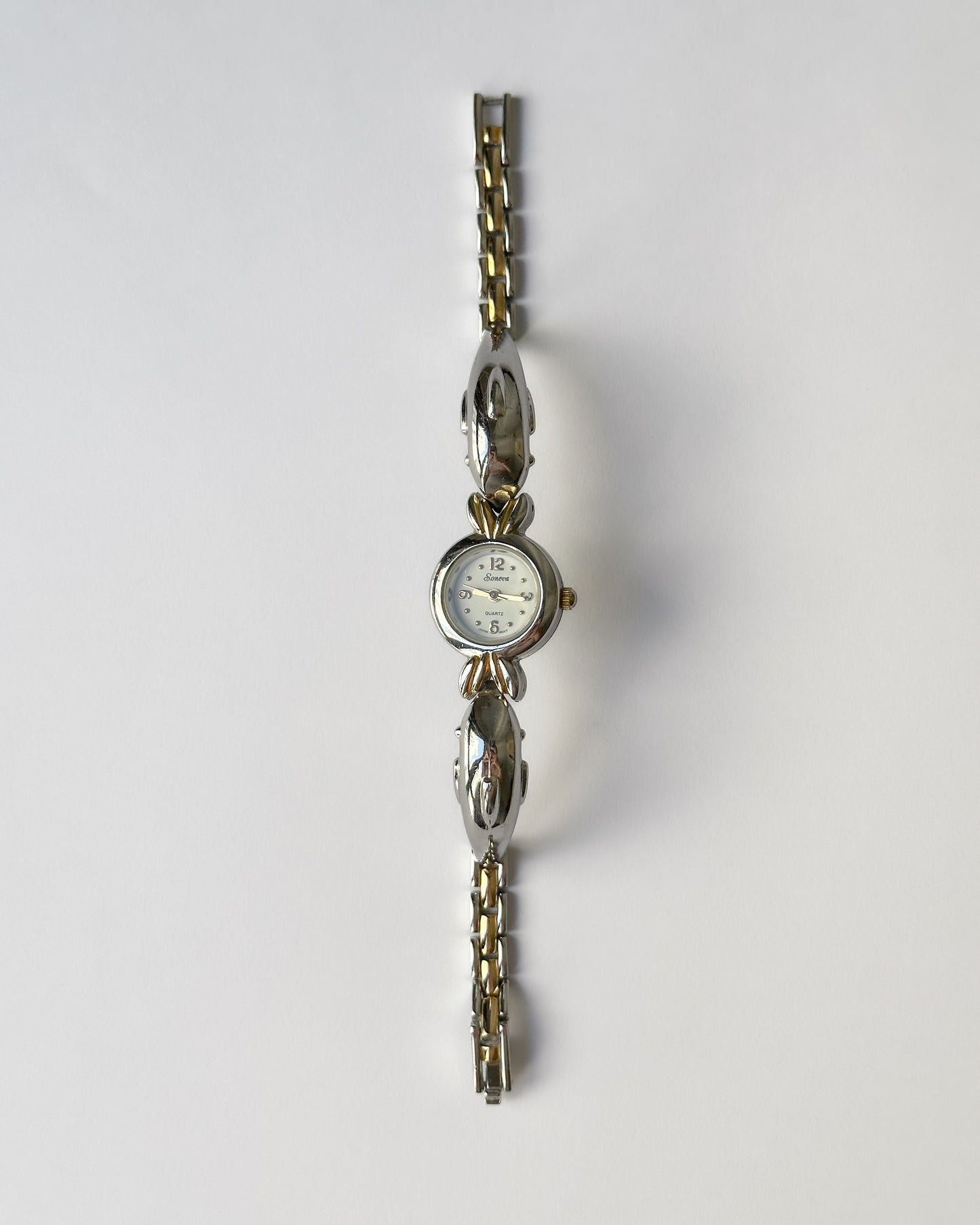 Dolphins watch vintage dual tone