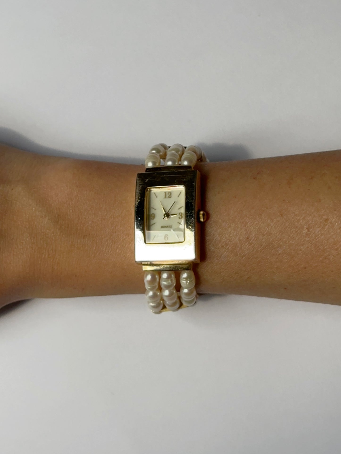 Heirloom French Pearl Tank Watch