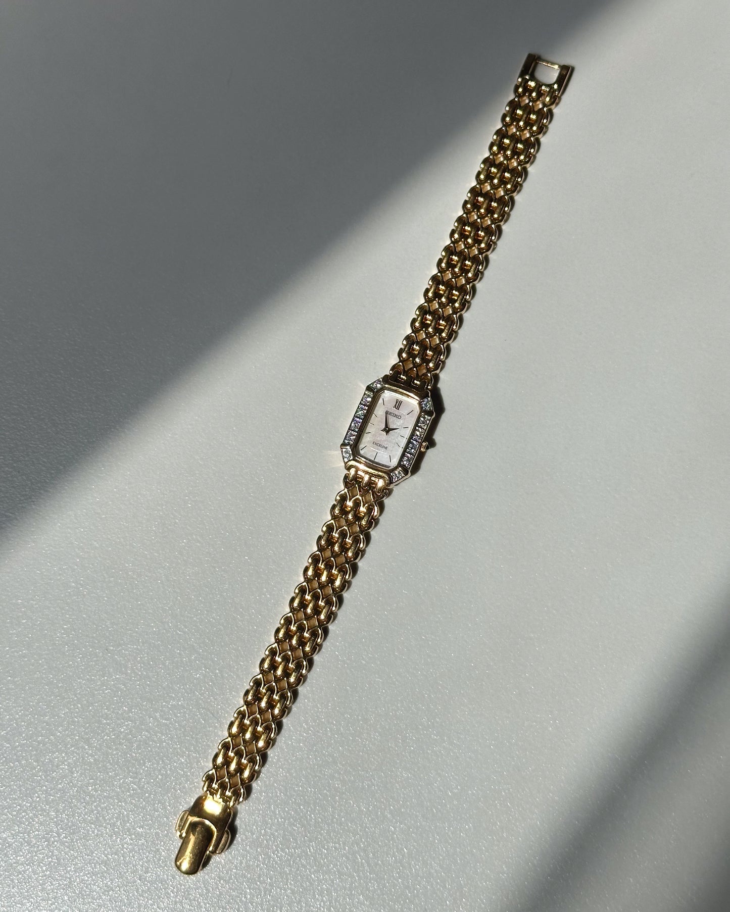 Seiko Exceline Radiant Elegance Gold-Tone Watch