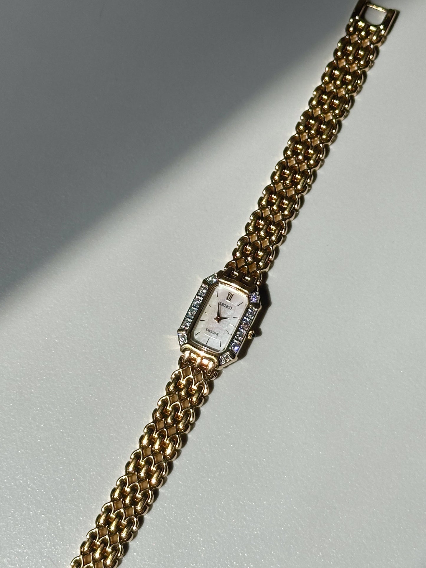 Seiko Exceline Radiant Elegance Gold-Tone Watch