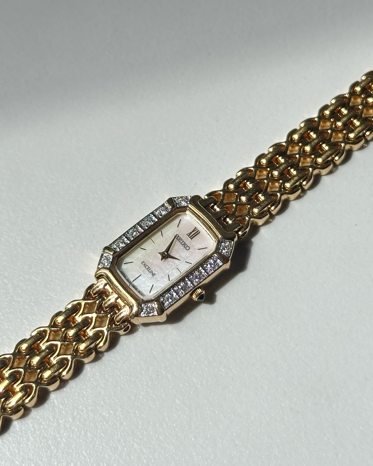 Seiko Exceline Radiant Elegance Gold-Tone Watch