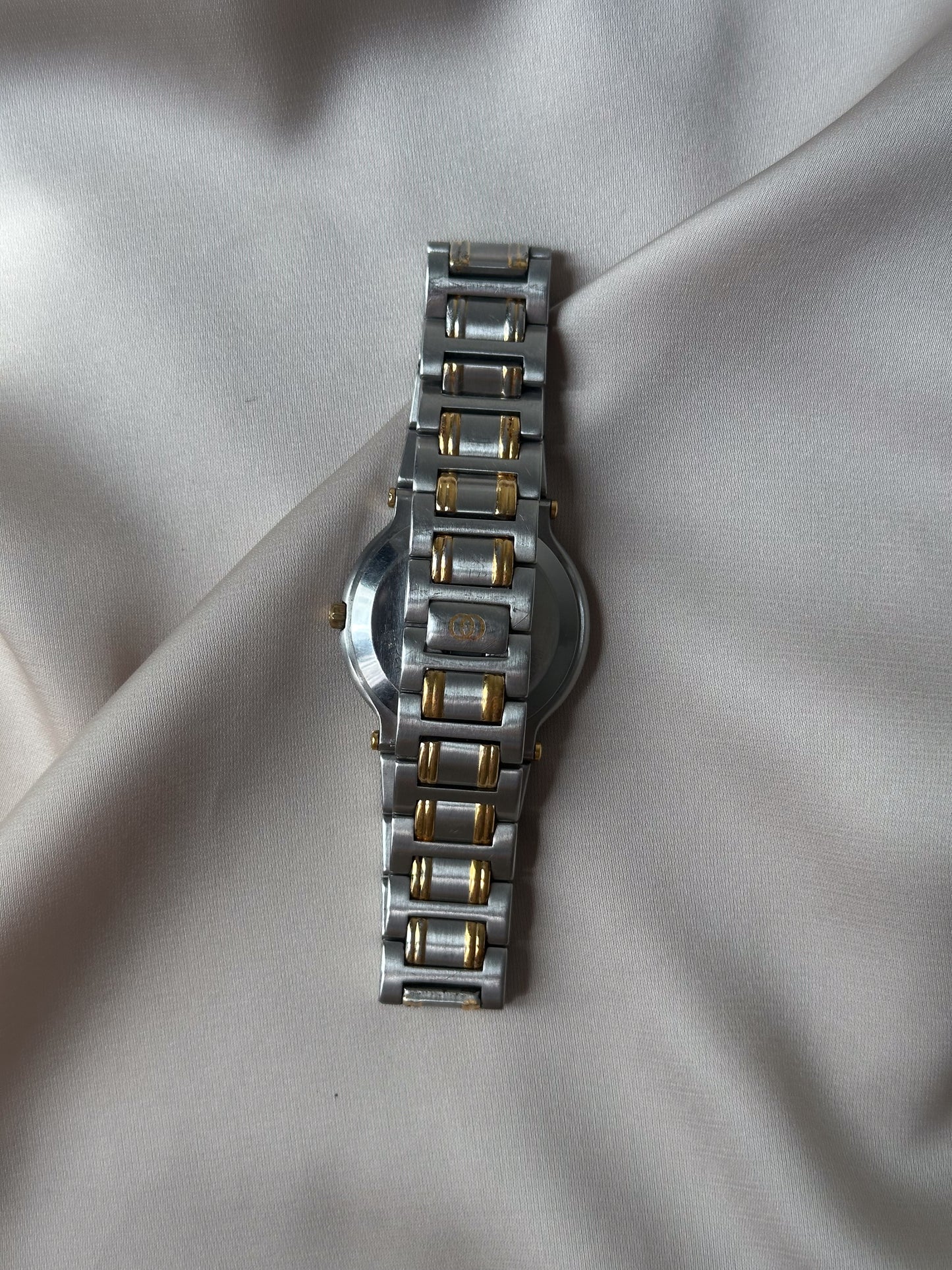 Couple Set: Gold + Grey Steel Gucci Watches