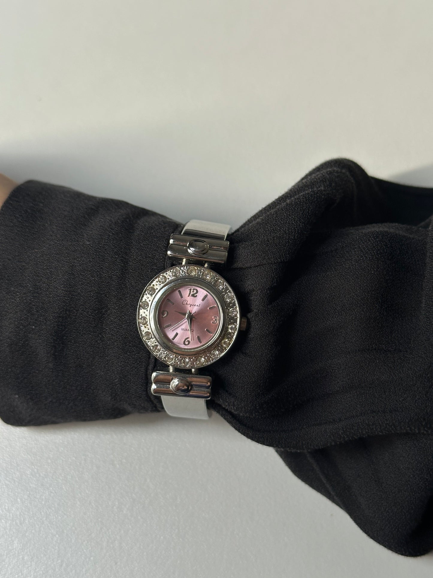 Interchangeable Pink Dial Watch Set