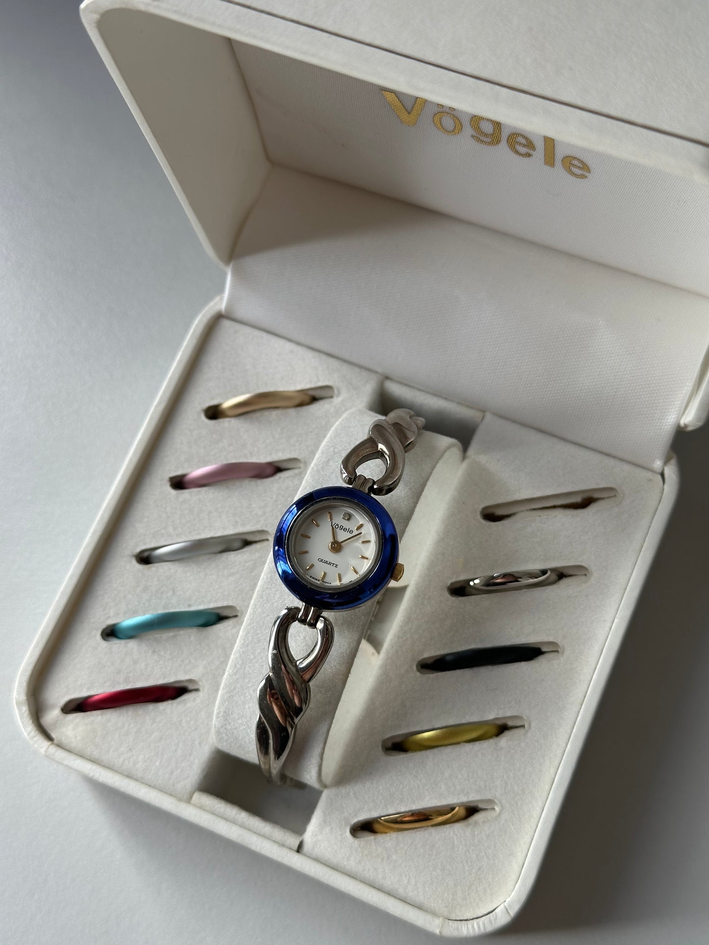 90s Interchangeable Bezel Vintage Watch Set
