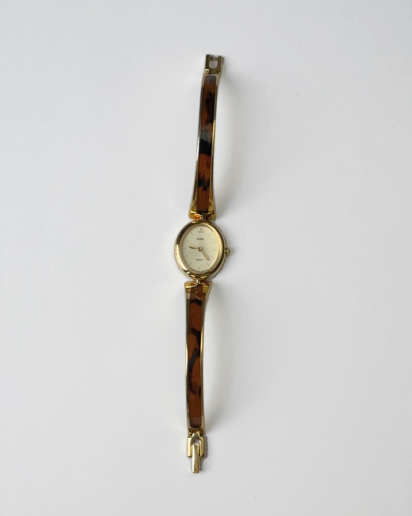 Vintage alba tortoiseshell watch