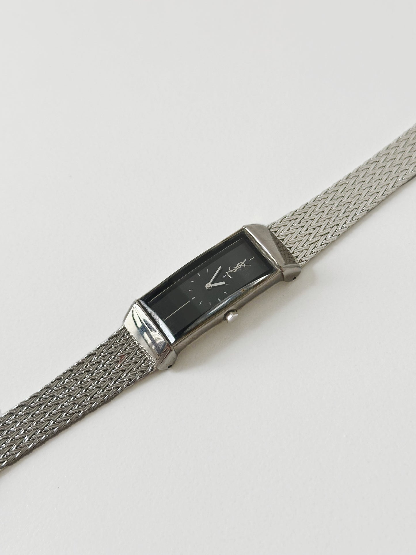 Yves Saint Laurent rectangular watch