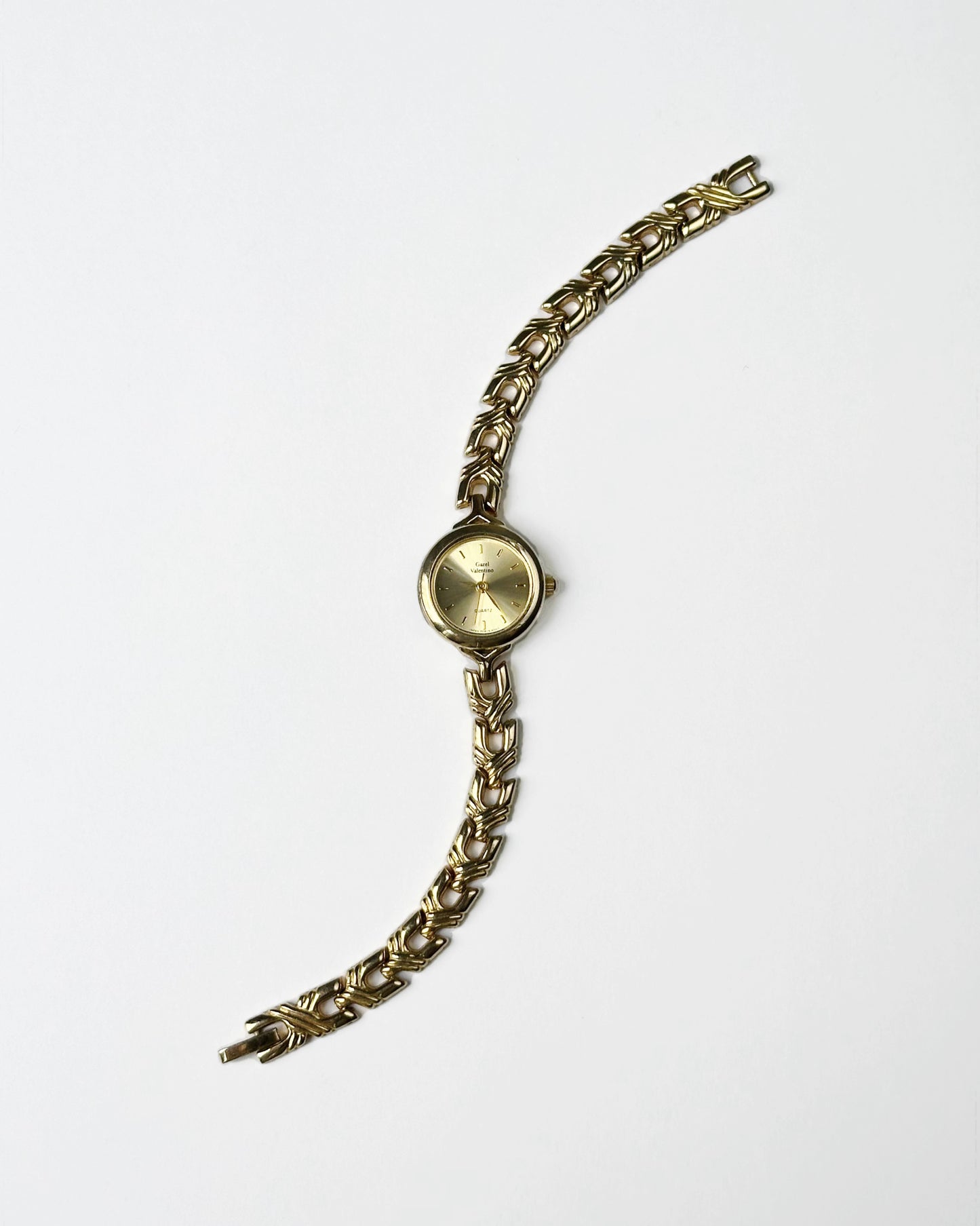 gold tone dainty women watch
