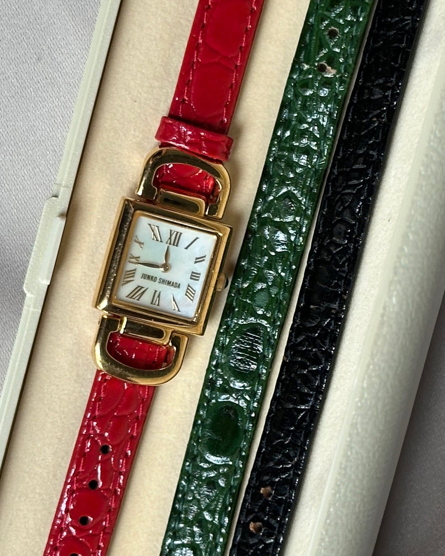 Junko Shimada Interchangeable Strap Watch Set