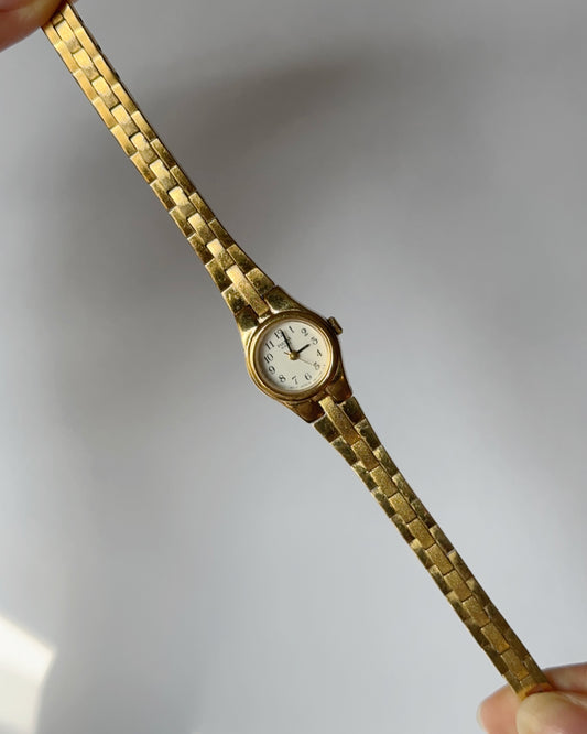 Pulsar Tiny Gold Tone Watch