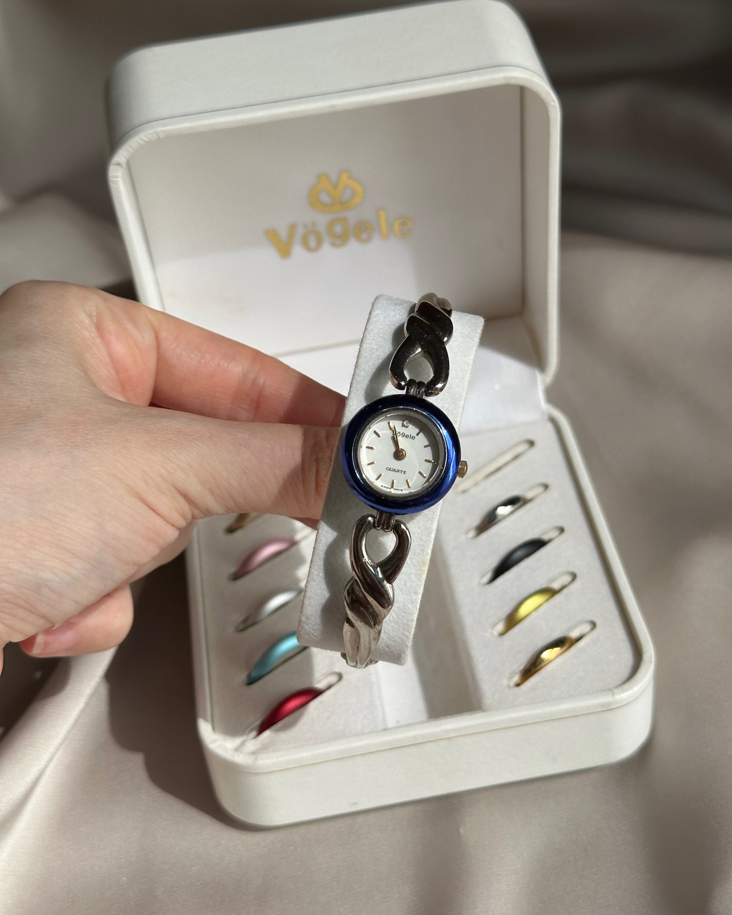 90s Interchangeable Bezel Vintage Watch Set