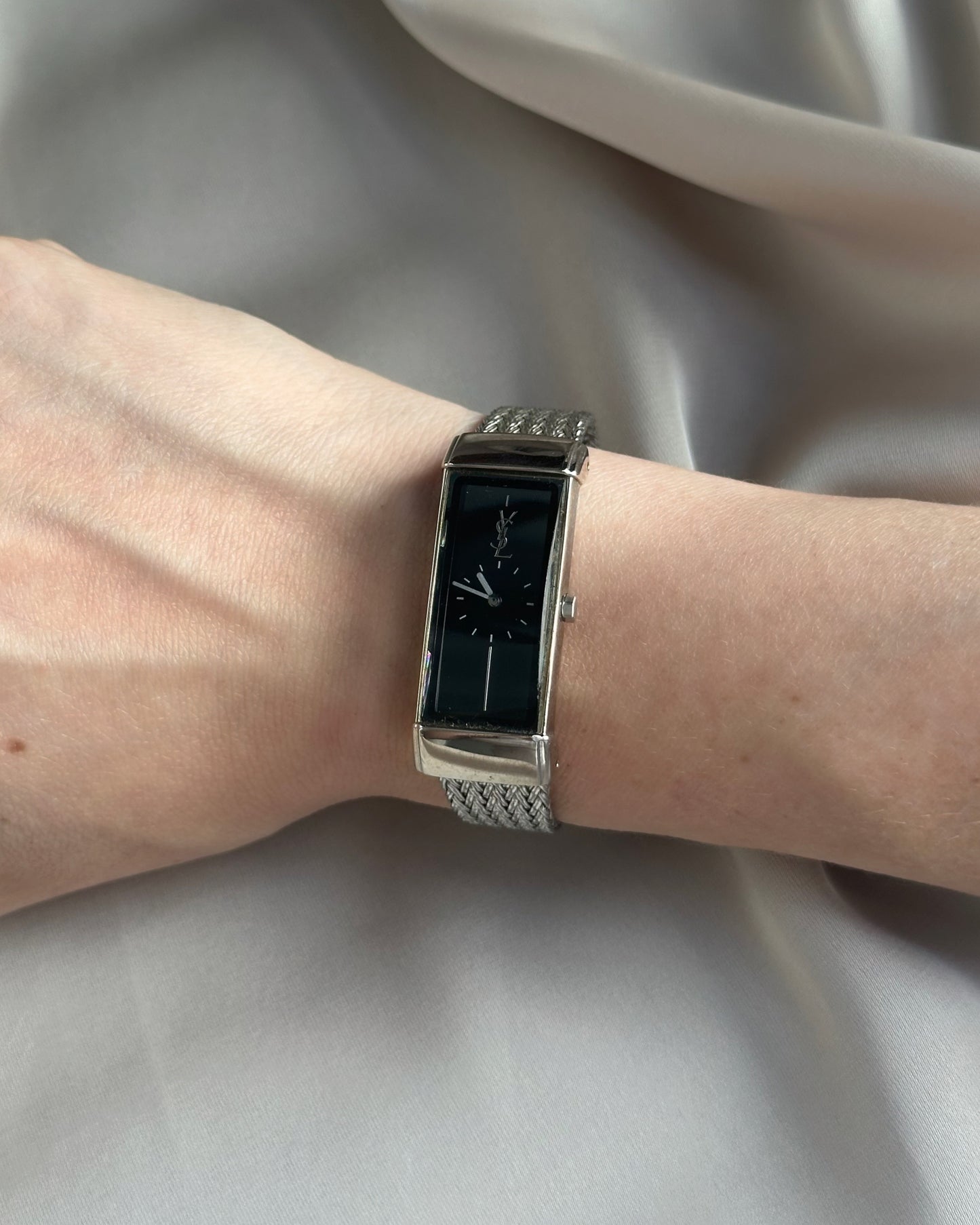Yves Saint Laurent “Manhattan Slim” Watch