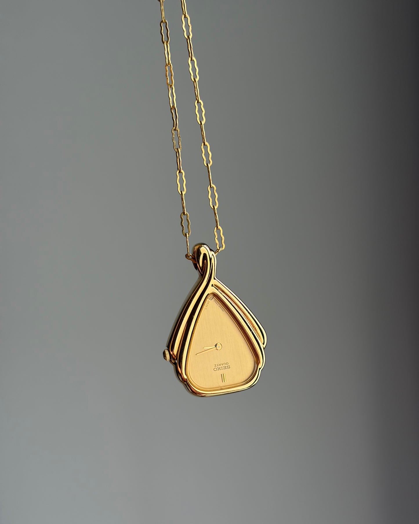 Rare Seiko Draped Teardrop Pendant Watch