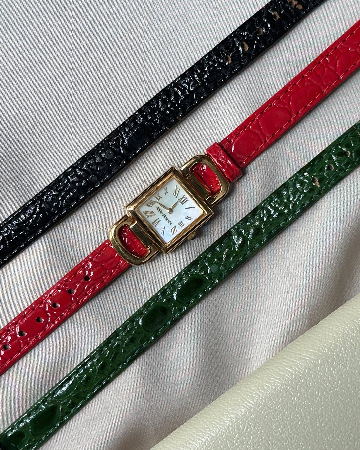 Junko Shimada Interchangeable Strap Watch Set