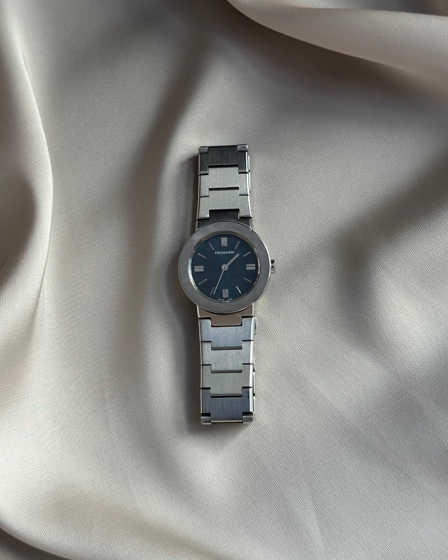 Trussardi Womens Silver Tone Steel Watch