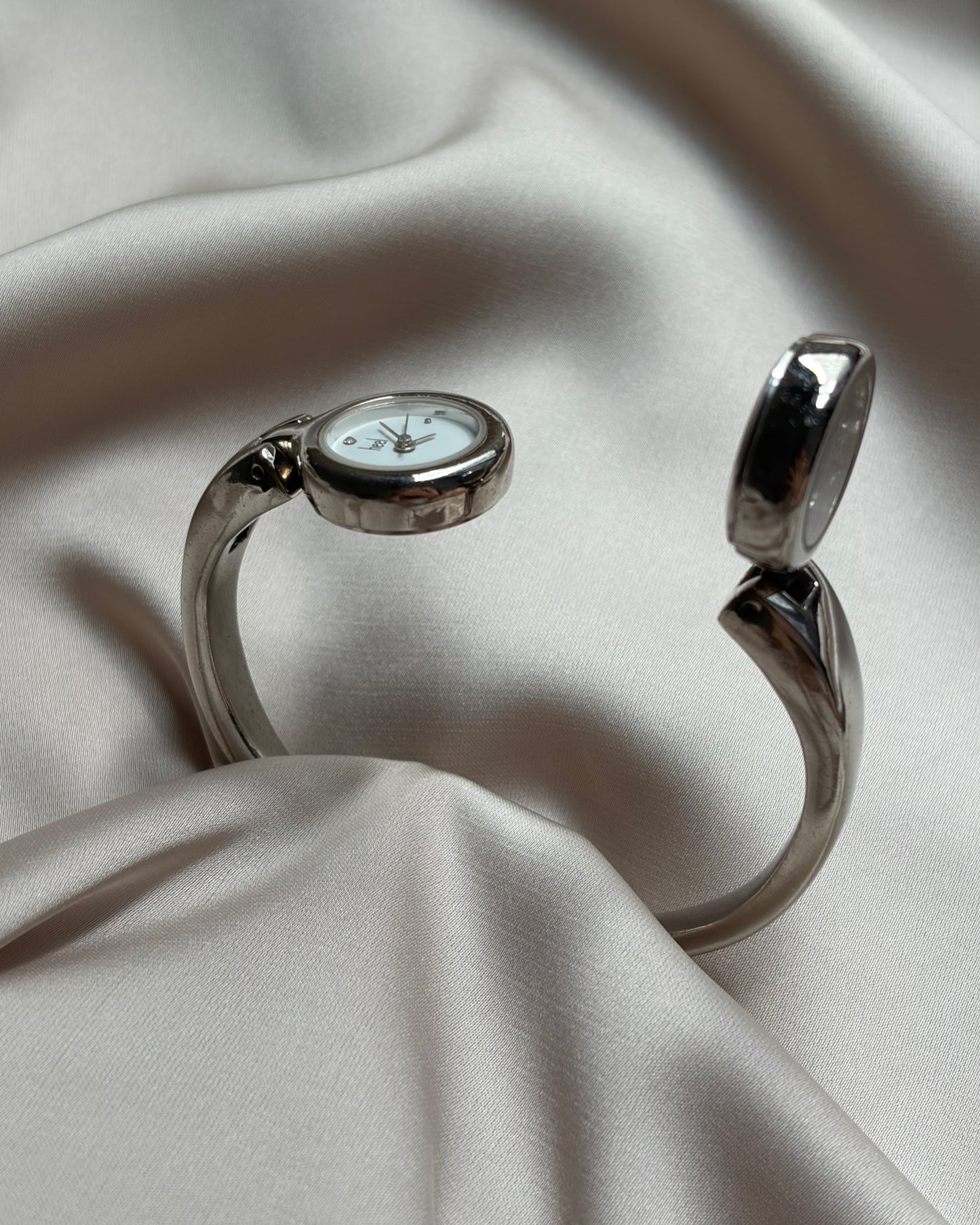 Yin & Yang Dual Time Bangle Watch