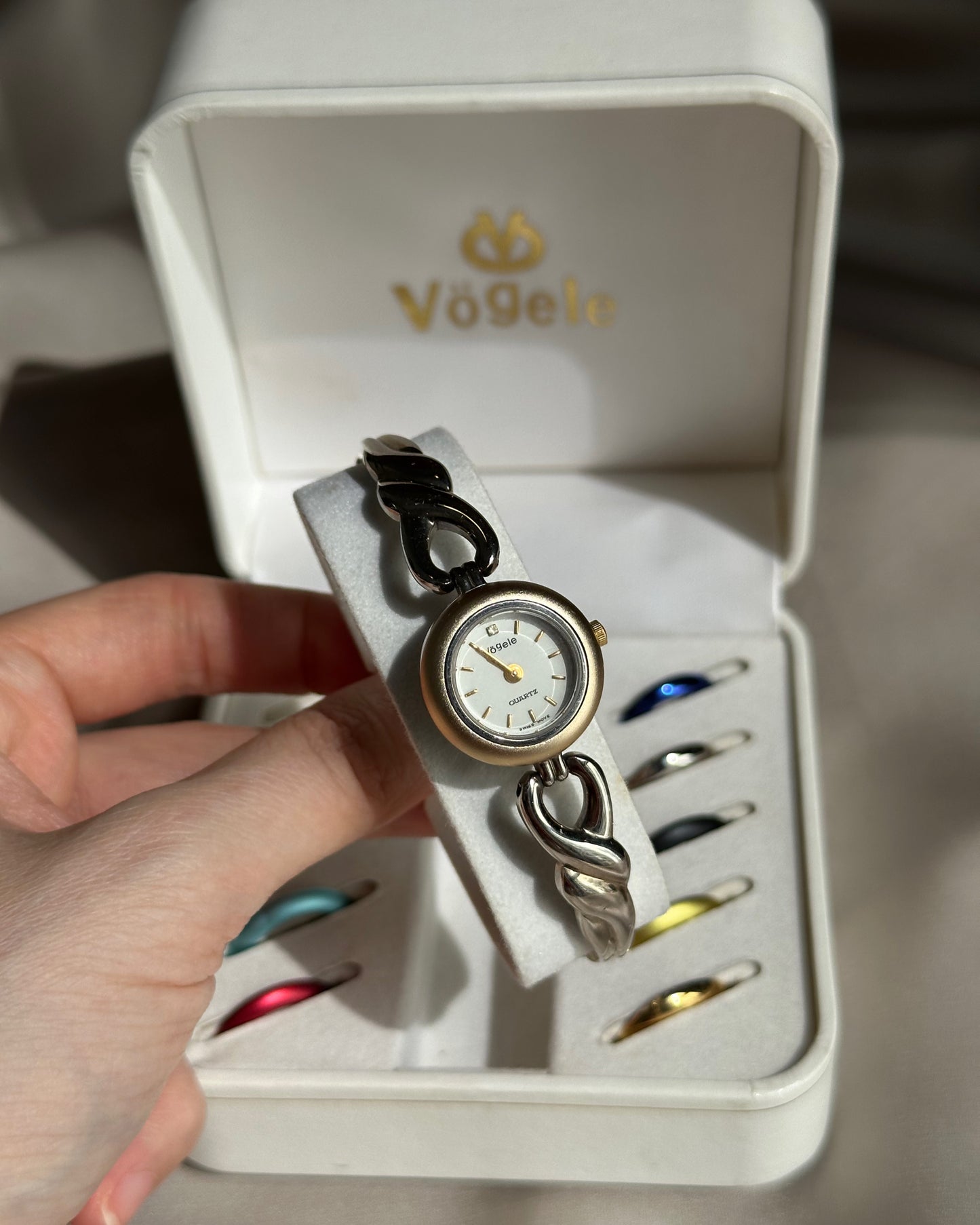 90s Interchangeable Bezel Vintage Watch Set