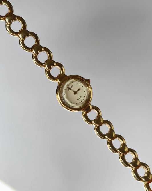 Seiko Tissé Heart Chain Watch