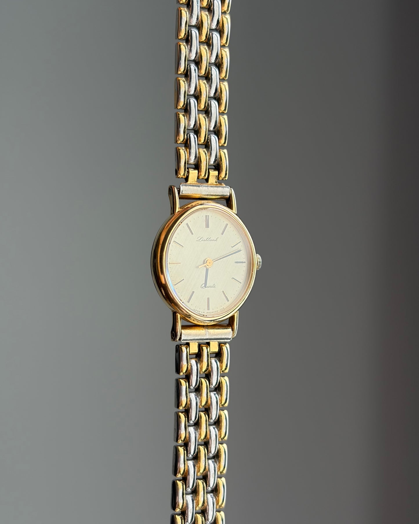 Dual Tone Vintage Orient Woven Watch