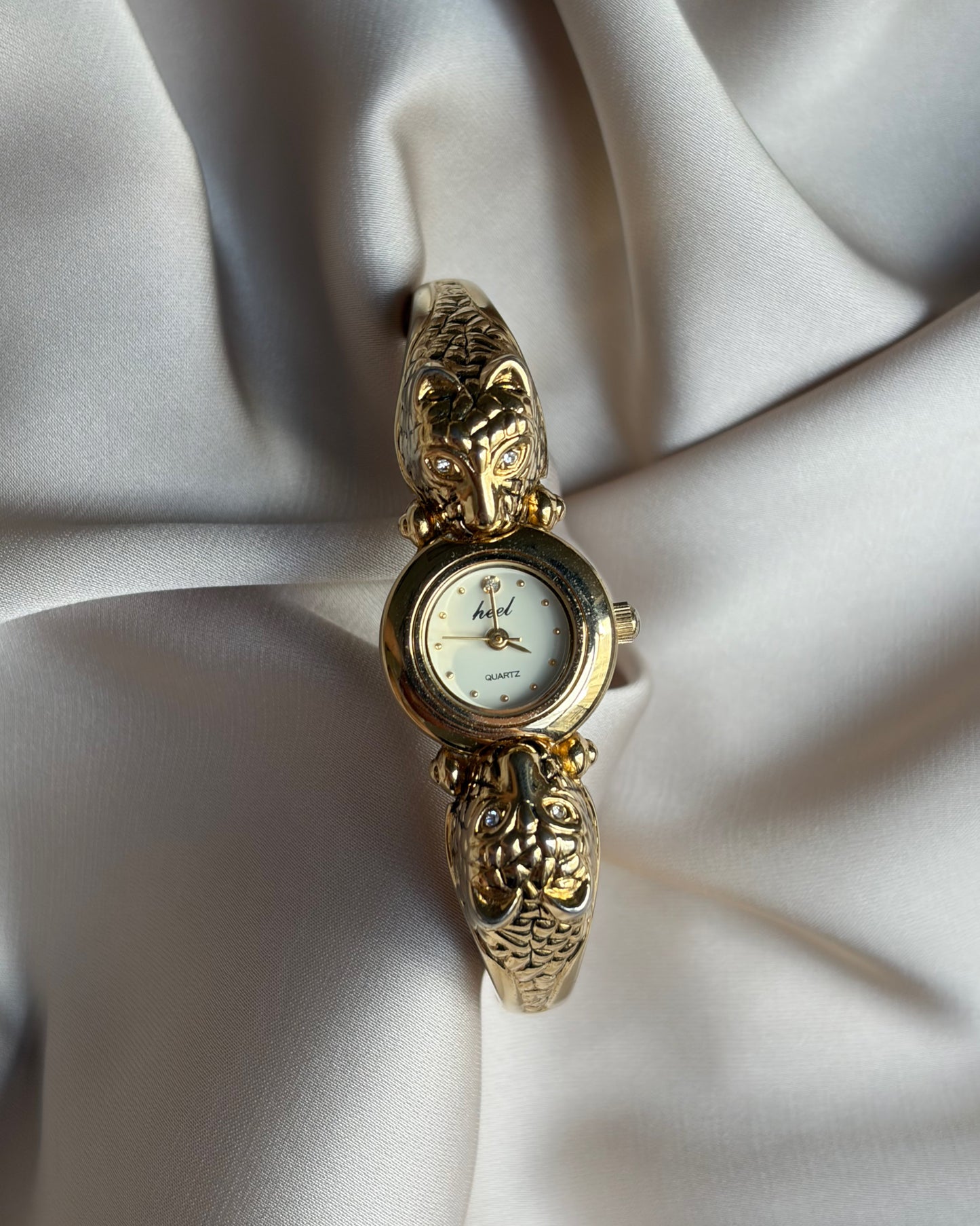 Twin Tiger Vintage Statement Cuff Watch