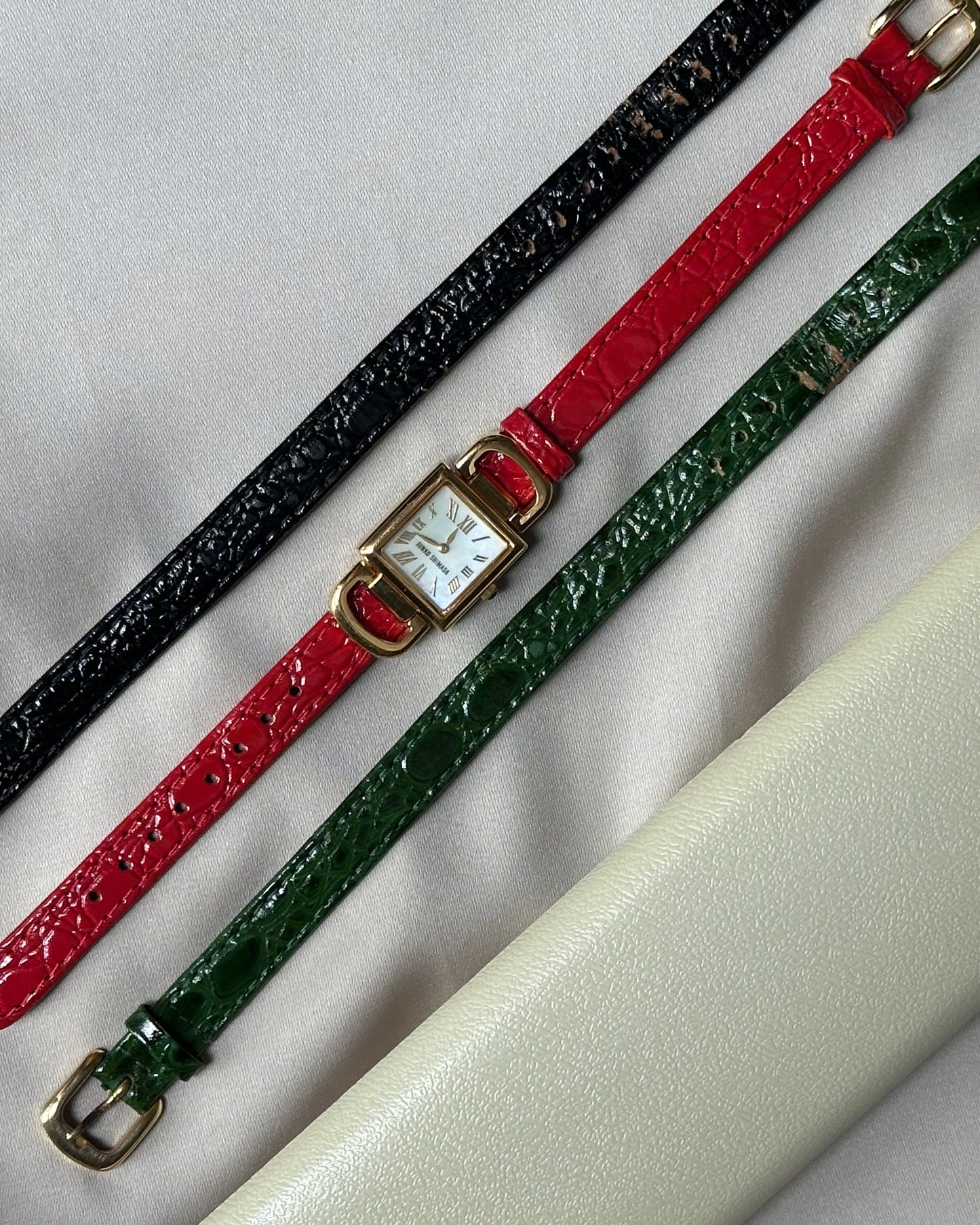 Junko Shimada Interchangeable Strap Watch Set