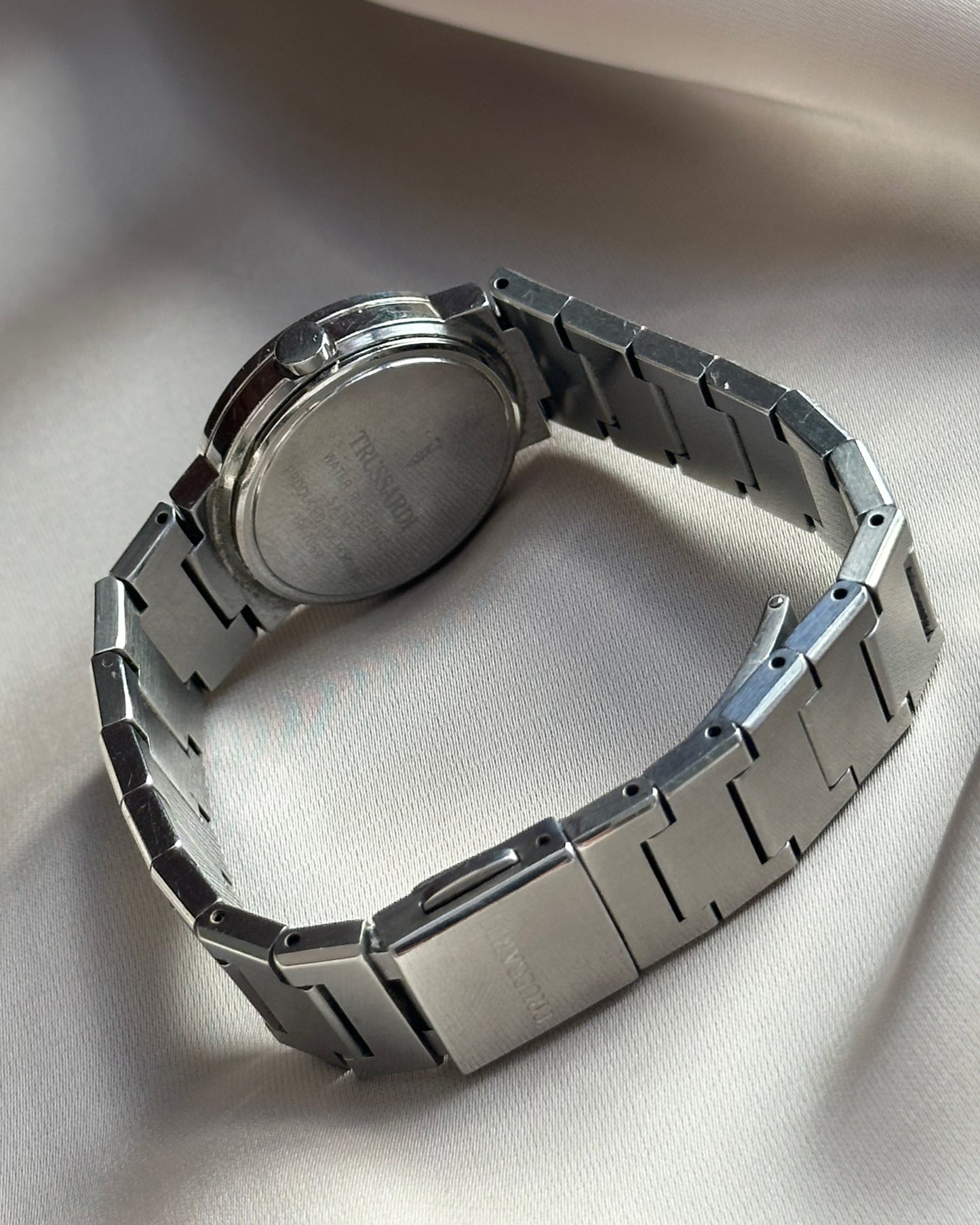 Trussardi Womens Silver Tone Steel Watch
