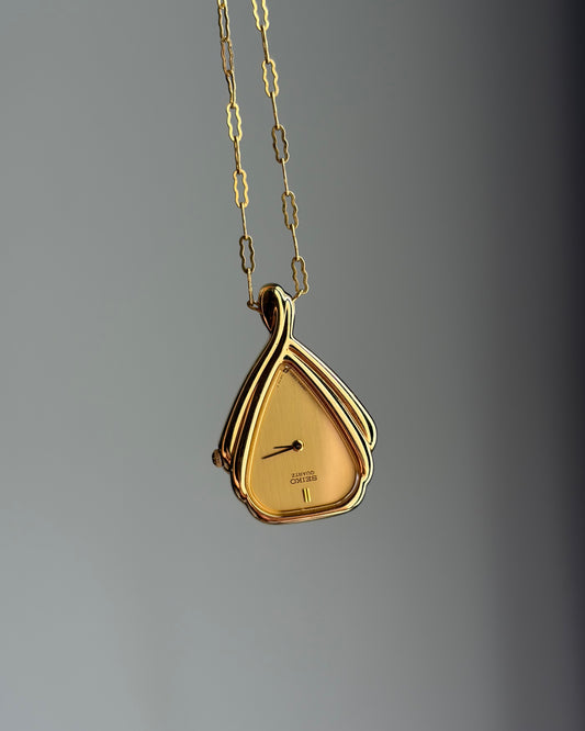 Rare Seiko Draped Teardrop Pendant Watch
