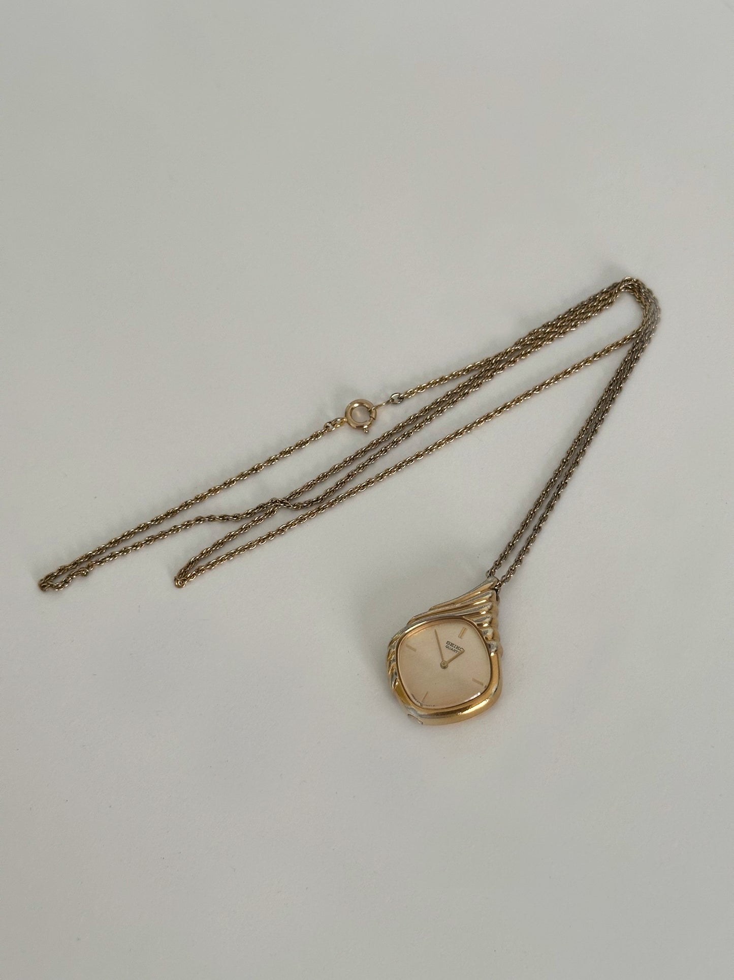 Seiko Teardrop 80s Pendant Watch