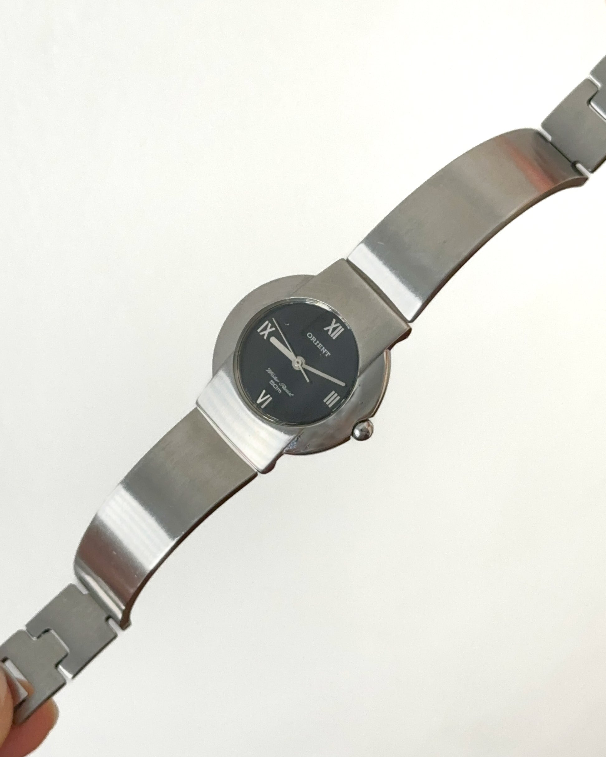 Bauhaus steel watch