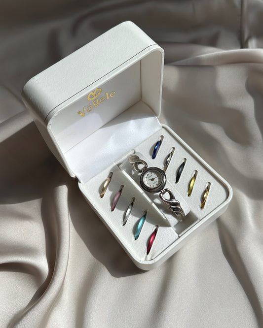 90s Interchangeable Bezel Vintage Watch Set