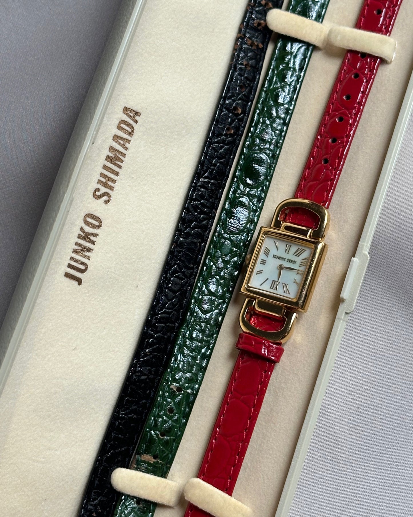Junko Shimada Interchangeable Strap Watch Set