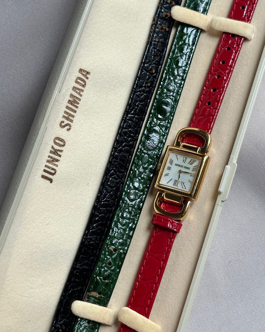 Junko Shimada Interchangeable Strap Watch Set